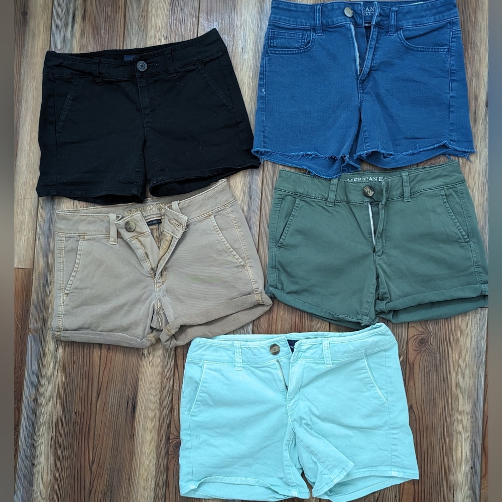 5 pairs of American Eagle Shorts